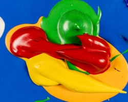 Homage To John Hoyland by Tom Bushnell detail image 36