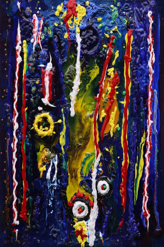 12 Untitled Contemporary Abstract Art by Tom Bushnell